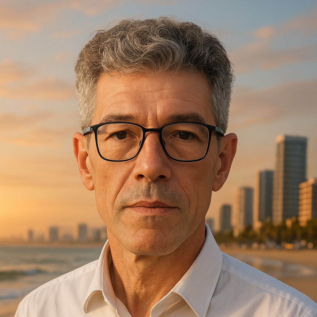 Foto de Ronei Rosar, criador do sistema